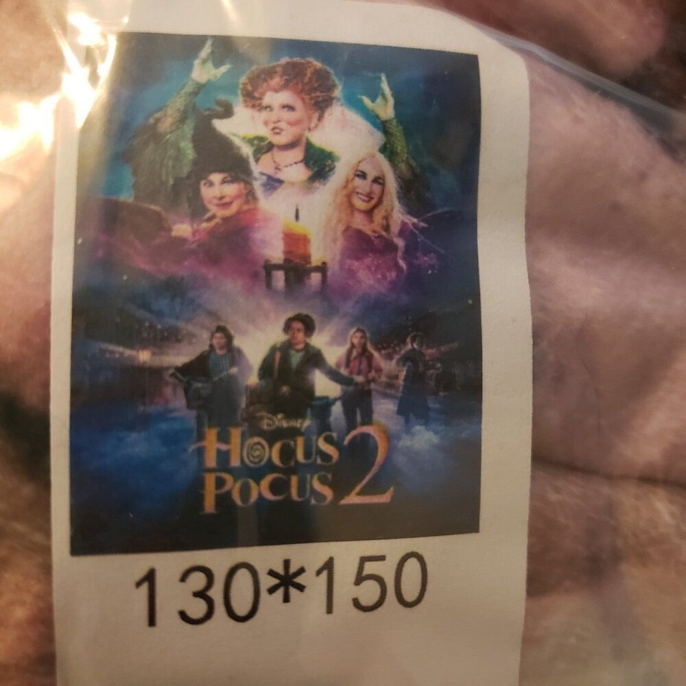 Hocus Pocus 2 throw blanket 50x60 inches